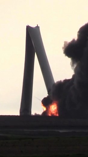 18K views · 137 reactions | IOWA TORNADO: A tornado damaged multiple wind turbines, causing this one to catch on fire. #turnbine #wind #IAwx #tornado #storm #iowa | WIFR TV | Facebook