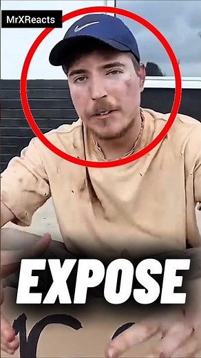 MrBeast Has Been Exposed 😱🤬 #mrbeast #shorts