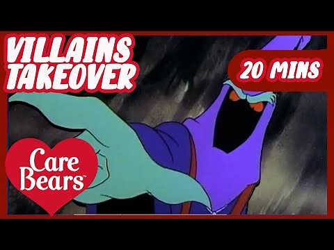 ​‪@carebears‬ - Classic Villain Moments! 😈 | Halloween | Villains Takeover | Classic Care Bears