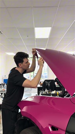 Apterix Color PPF: Starlight Ruby Red #tesla #teslamodely #modely #Apterix #Supremewrapsdallas