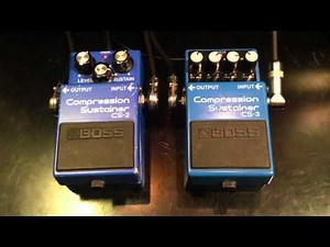 Vintage MIJ Boss CS2 vs Vintage MIJ Boss CS3