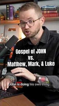 John vs. Matthew, Mark, and Luke 📖