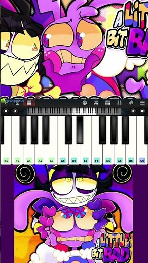 A Little Bit Bad | Amazing Digital Circus | Piano Tutorial