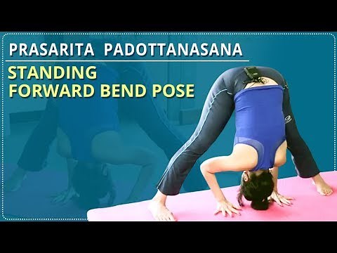 How to do the Standing Forward Bend| Prasarita Padottanasana | Simple Yoga | Yoga For Beginners