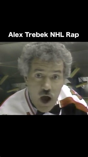 Alex Trebek's rap intro at the The 1990 NHL Awards