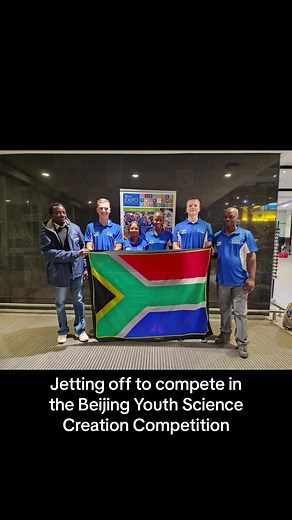 South African Team Competes in Beijing Science Competition