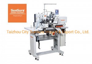 [Hot Item] Automatic Double Needle Belt Loop Attaching Sewing Machine