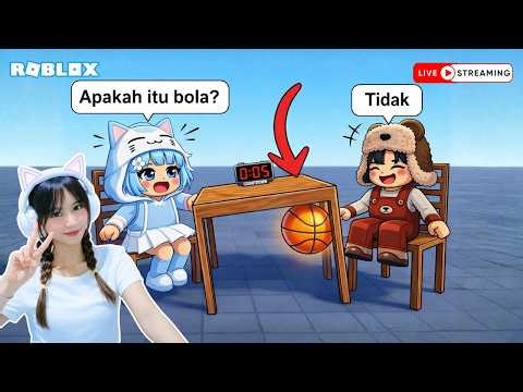 LIVE: MAIN TEBAK TEBAKAN VIRAL DI ROBLOX BARENG BOCIL - TEBAK YUKI ft @qiharaja #trending #roblox ​
