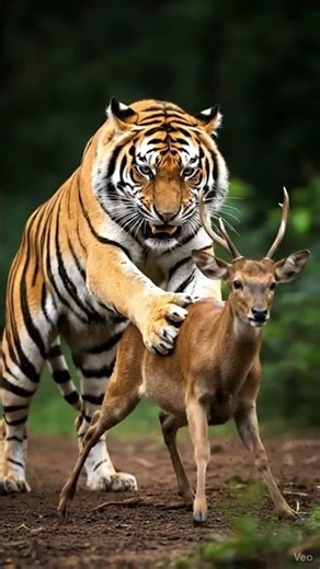 Tiger hunting #cartoon #animation #funny #tiger #forest