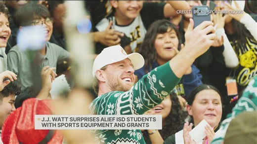 JJ Watt, Dick’s surprise Houston students with $10K grant