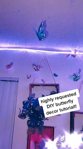 DIY Butterfly Wall Decor Tutorial