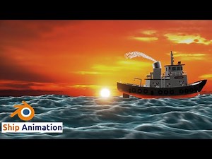 Blender 2.91 - Ship animation tutorial