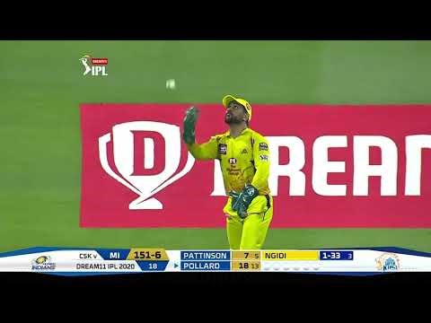 MI VS CSK 1 ININING HIGHLIGHTS VIDEO 2020