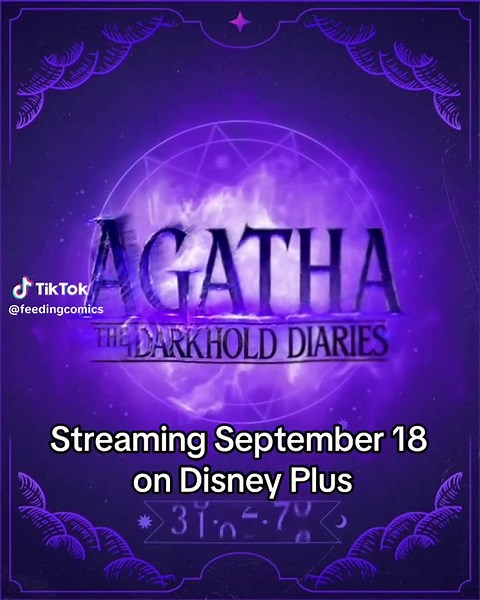 Agatha All Along Trailer Release Date and Teaser Stream Disney Plus Marvel Comics