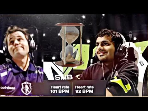 卡尔森尝试旗子计时，萨林的微笑说明了一切I第1局EWC 2024_ChessBase India Clips