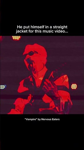 Boston band Nervous Eaters released this music video for their song, "Vampire" back in 2024! 🔥 #tbt