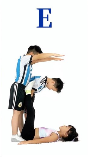 Human Alphabet 015 (A - Z) shorts