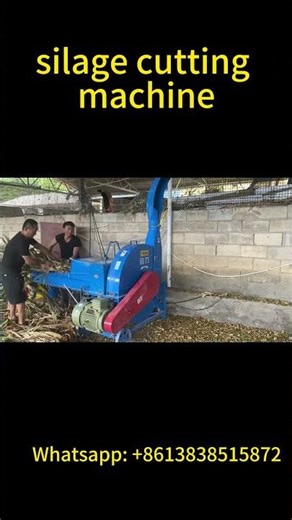 Best -selling silage cutting machine | Corn silage chopping machine for hay, ,grass, grain straw