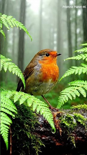 European Robin Facts | The Bold Little Bird of Europe | Pristine Planet 4K