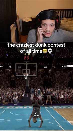 The Craziest Dunk Contest of All Time😭💀