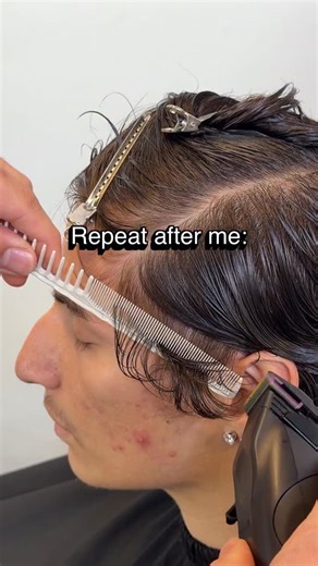 Ken Carruth IV on Instagram: "I used to think cutting with shears made you cool But the truth is I’m fed up with seeing all these overcomplicated techniques You can achieve the same result with other simple techniques It’s not that deep, cut hair and make it look good"