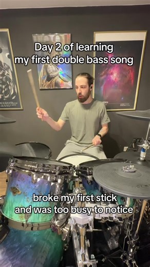 Learning Double Bass: Drumming Progress Update