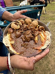 4.8M views · 10K reactions | Rajputana Style Outdoor Cooking  LAAL MAAS RECIPE +91 95880 38997 #nonveg #nonvegfood #nonvegthali #rajasthan #Rajasthanifood #rajput #rajputboys #campfire #outdoorcooking #pinkcity #muttonrecipes #laalmaas #laalmaans | Virtual Banjara | Facebook