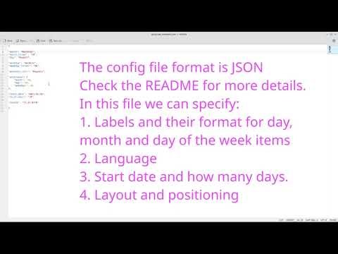 How to create a Daily Planner with Scribus and a python script