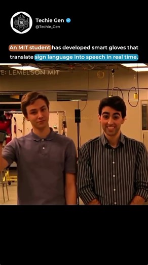 These gloves turn sign language into speech—instantly 😳🧤