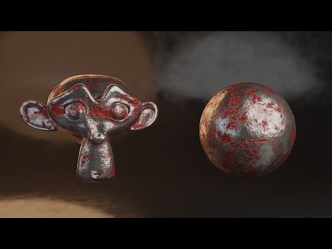Here's how to make RUST in 1 minute (Blender 2.9)
