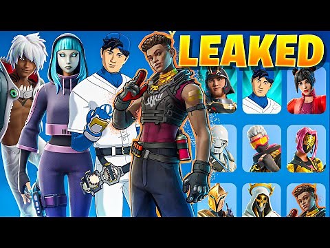 ALL NEW LEAKED FORTNITE SKINS!!! (Midas, ICON Skins, Invincible...)
