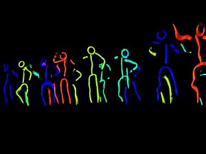 rockvale elementary talent show 2012 glow stick teachers