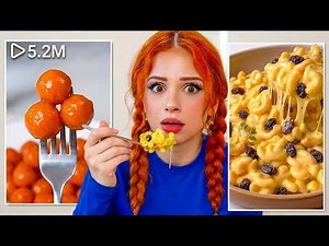Testing WEIRD TikTok Food Recipes