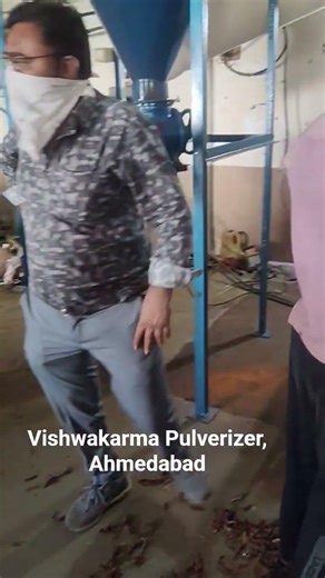 chili powder making Pulverizer machine by vishwakarma Pulverizer,Ahmedabad #pulverizer#spices#chili