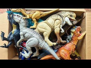 Dinosaur Jurassic World Toy In The Box ASMR Review