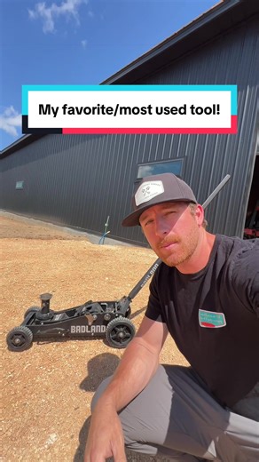 @Harbor Freight this is superior🫡🤟🏼 If you don’t have one, go get one! You won’t be disappointed. #harborfreight #badlands #floorjack #harborfreighttools #garage