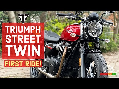 Triumph Street Twin REVIEW! | Triumph Street Twin Sound + First Ride