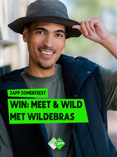 Wildebras LIVE op TikTok tijdens Zapp Zomerfeest – Win Meet & Wild