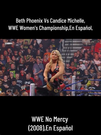 Beth Phoenix Vs Candice Michelle, WWE Women's Champion, En Español,#Fyp #Viral #Tiktok #foryoupage #singing