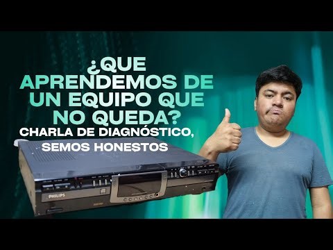 La ruta del aparato cap. 2: El diagnóstico hasta sus últimas consecuencias: PHILIPS CDR775 🔥🔥🔥