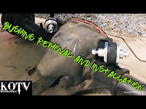 Using UPR's 8.8 Bushing Removal Tool