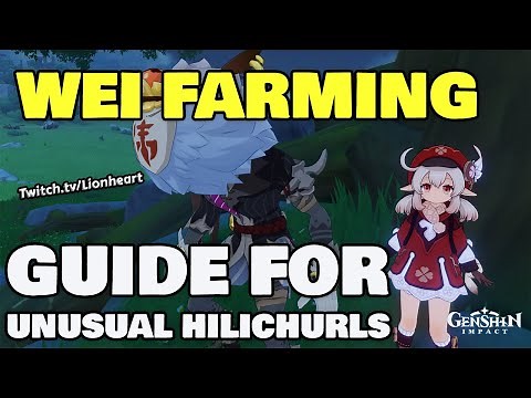 ALL Unusual Hilichurl (WEI) Spawn Locations - Genshin Impact Global