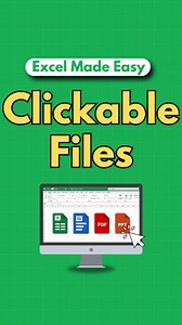 1.3M views · 10K reactions | Need quick access to your files in Excel? ✨ Learn how to insert clickable files so you can open documents instantly—no more digging through folders! Watch now and streamline your workflow! #exceltips #excel #finance #spreadsheets #productivityhacks #exceltricks #office #accounting #microsoftexcel #filemanagement | Excel Campus | Facebook