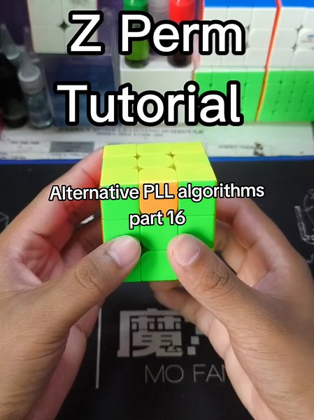 Z Perm Algorithm Tutorial for Rubik's Cube Solvers