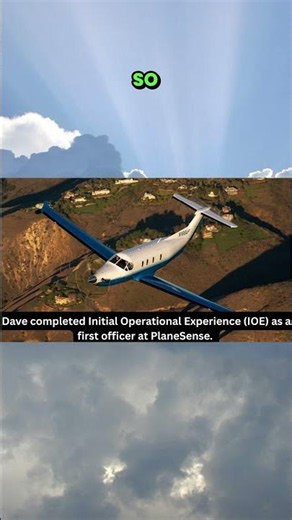 Dave Completes IOE at PlaneSense