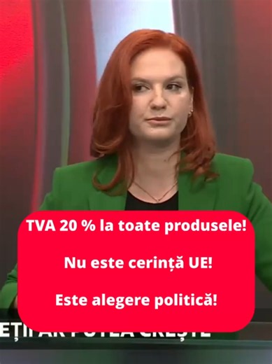 TVA 20% la toate produsele: este cerință UE sau alegere politică