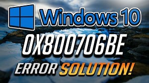 Fix Windows Update Error 0x800706be in Windows 10 [3 Solutions] 2025