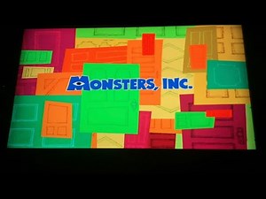 Monsters Inc UK DVD: Opening