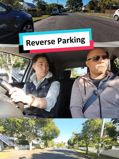 Reverse Parallel Parking Mock Driving Test Practice