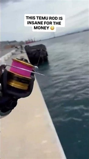 Everyone laughed at the $5 Temu Scar Rod… until it bent like THIS on a monster fish 💀🔥